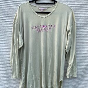 Victoria's Secret Mint Green Long Sleeve Top